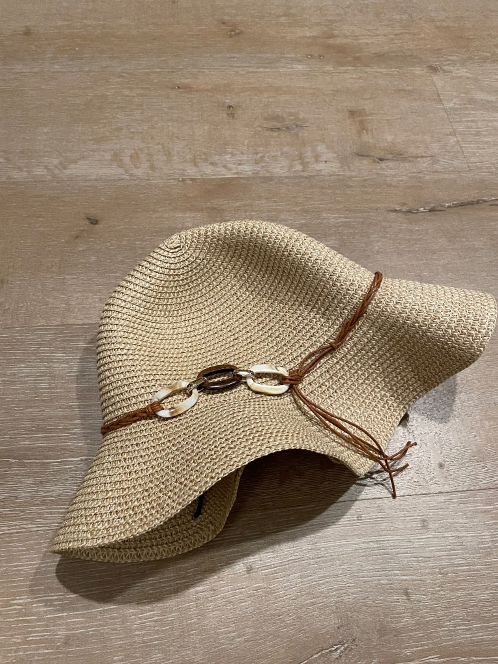 Woven summer hat